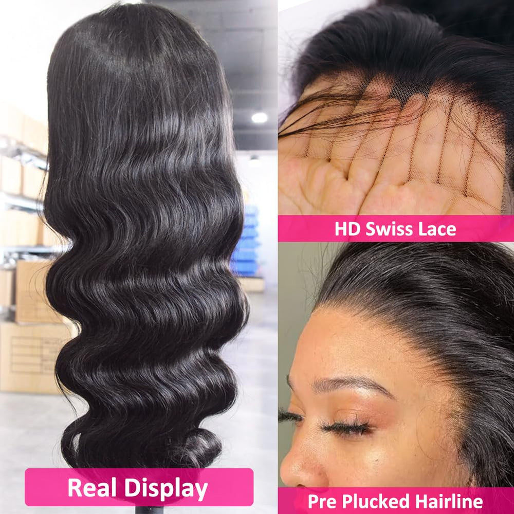 Wingirl pre-plucked natural hairline enables easy parting styling
