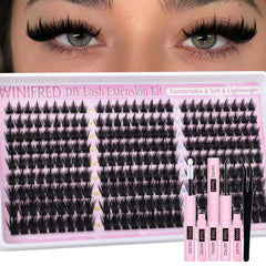 Winifred manga lash clusters pack for DIY volume and flair