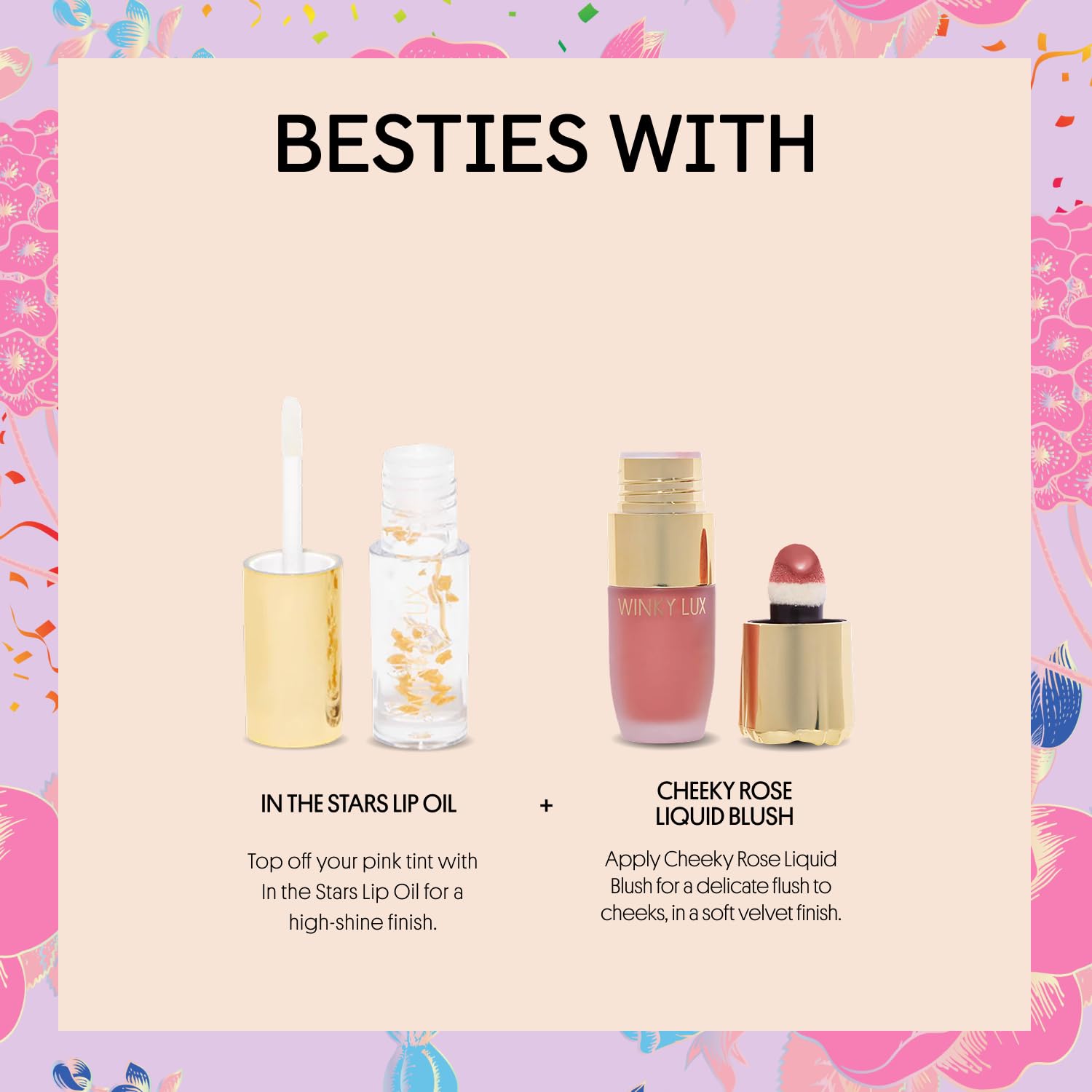 Winky Lux daily lip care routine shot suggests quick, hydrating touch-ups.