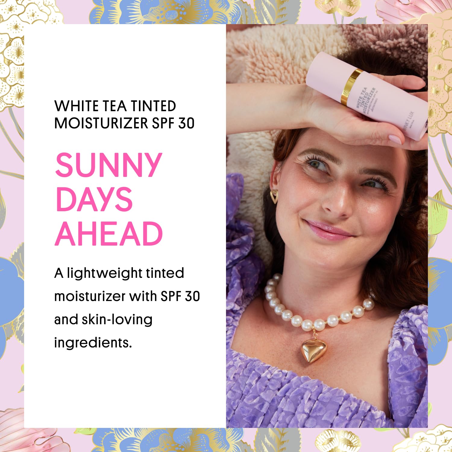 Winky Lux tint swirl on skin shows natural buildable coverage.