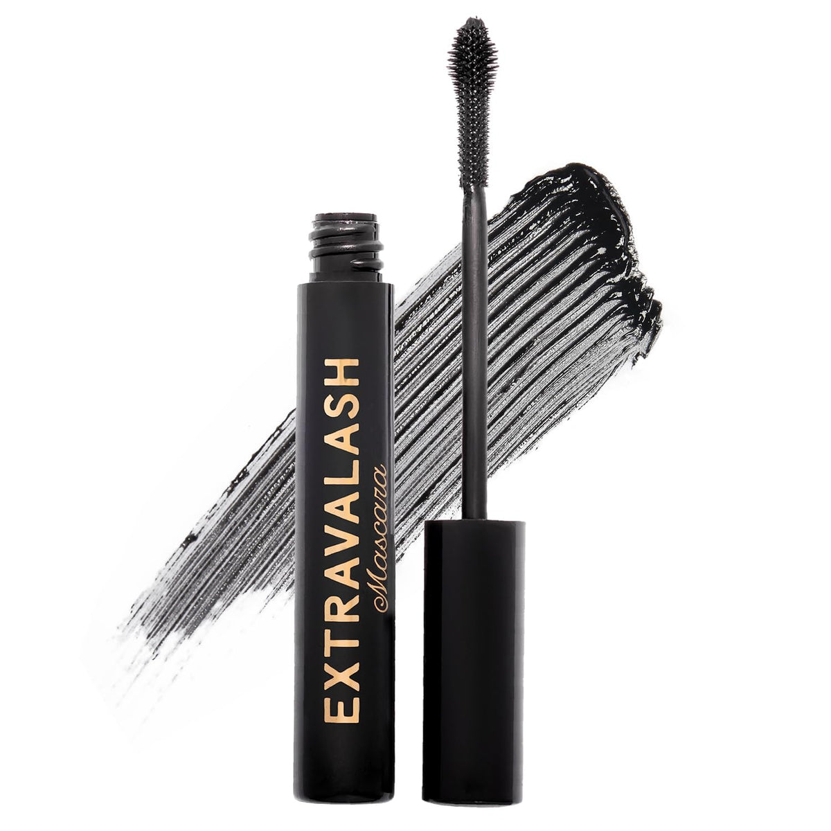 Winky Lux ExtravaLash mascara bottle shown for bold eye looks.