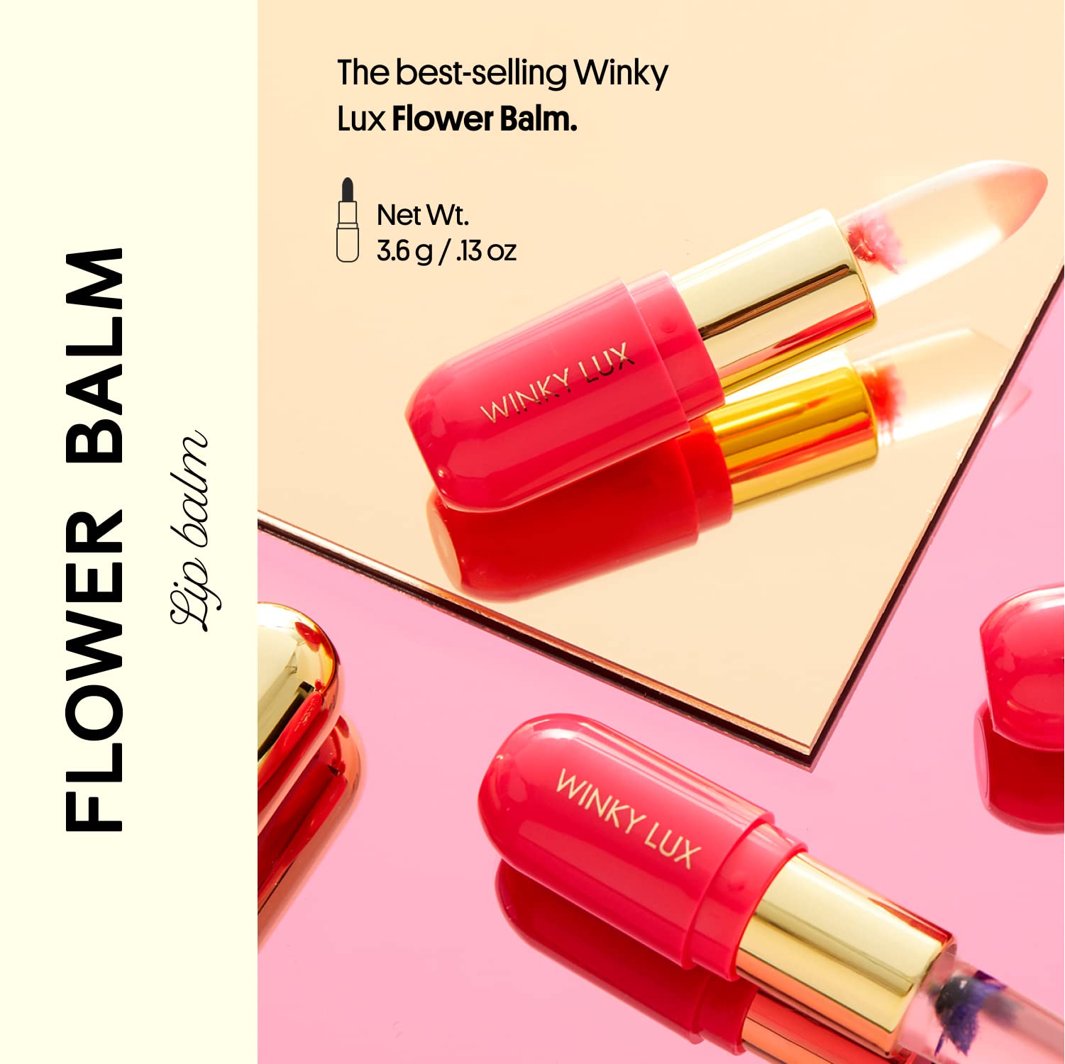 Winky Lux Flower Balm chrysanthemum flower inside adds decorative charm