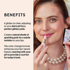 Winky Lux Glimmer Balm micro glitter detail adds subtle shimmer.