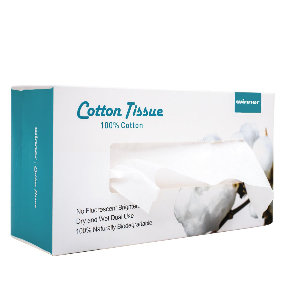 Winner cotton face towels ultra soft close up showing plush fibers for gentle cleansing