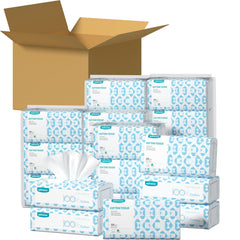 Winner Soft Face Towels case bundle showing six packs for family sharing and long-term use.