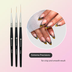 Winstonia Striping Brush long-length cap for bold horizontal and diagonal lines.