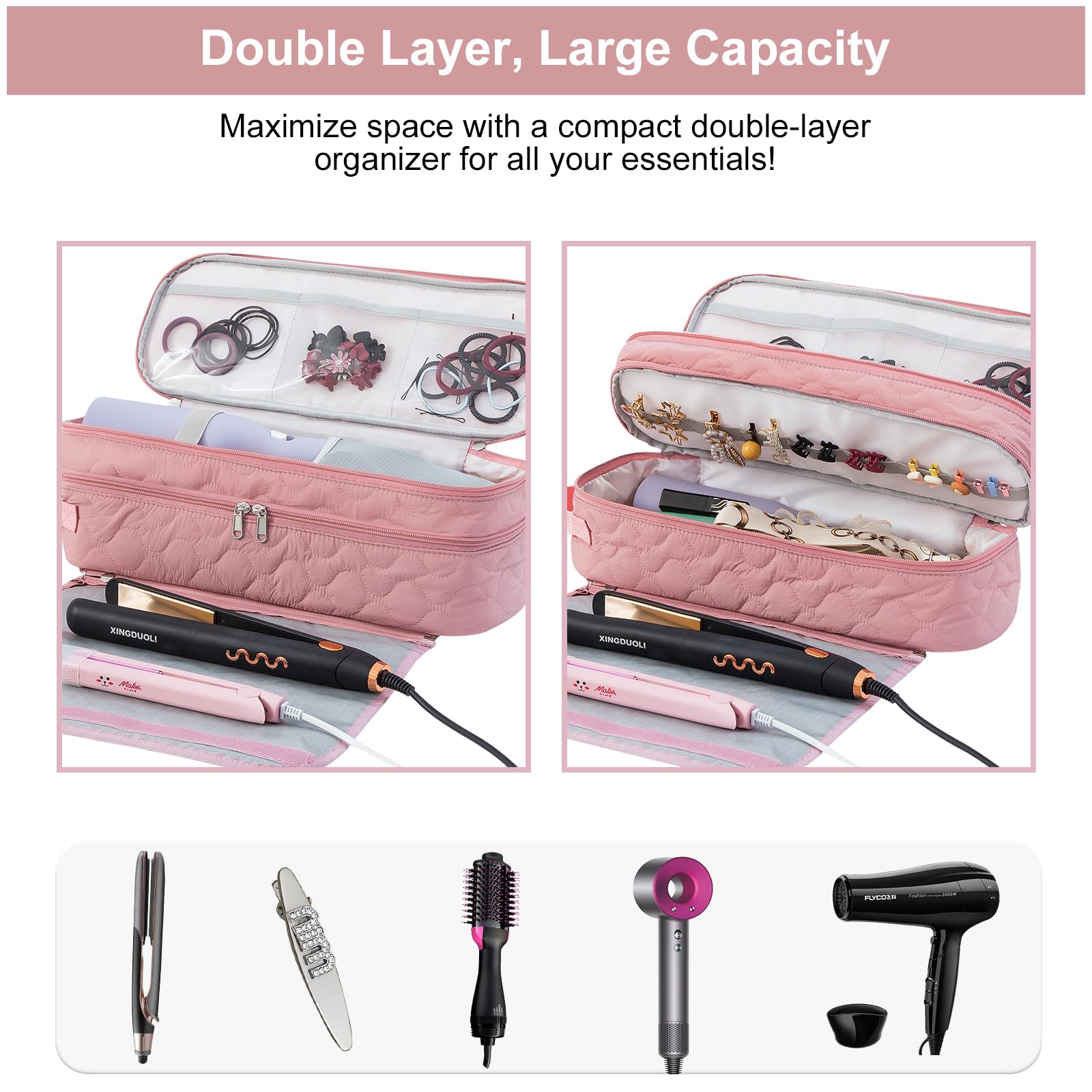 Wintogo travel bag showing detachable heat-resistant mat for surface protection