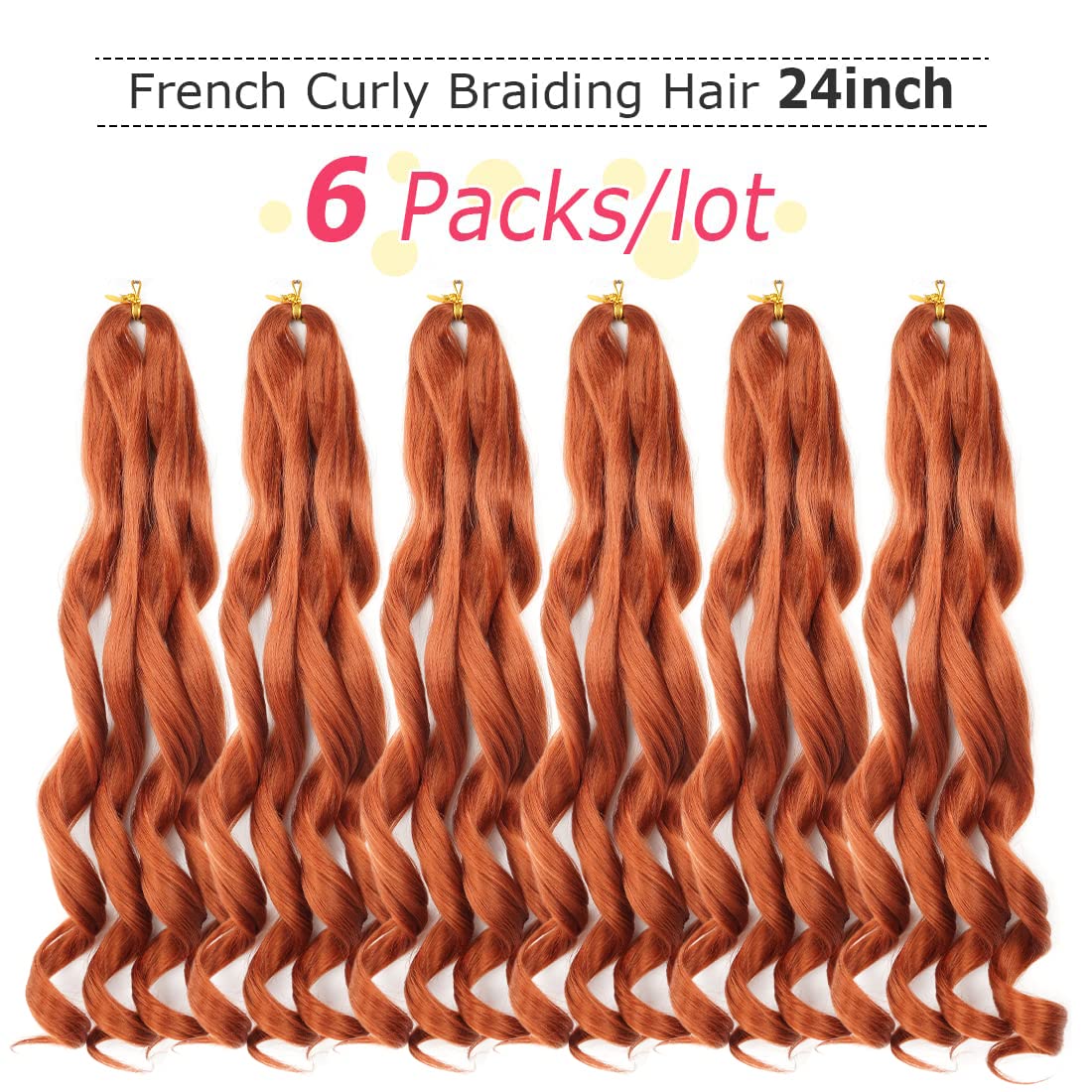 WIPPORYA 6-pack gifts respond to full head braiding needs with value.