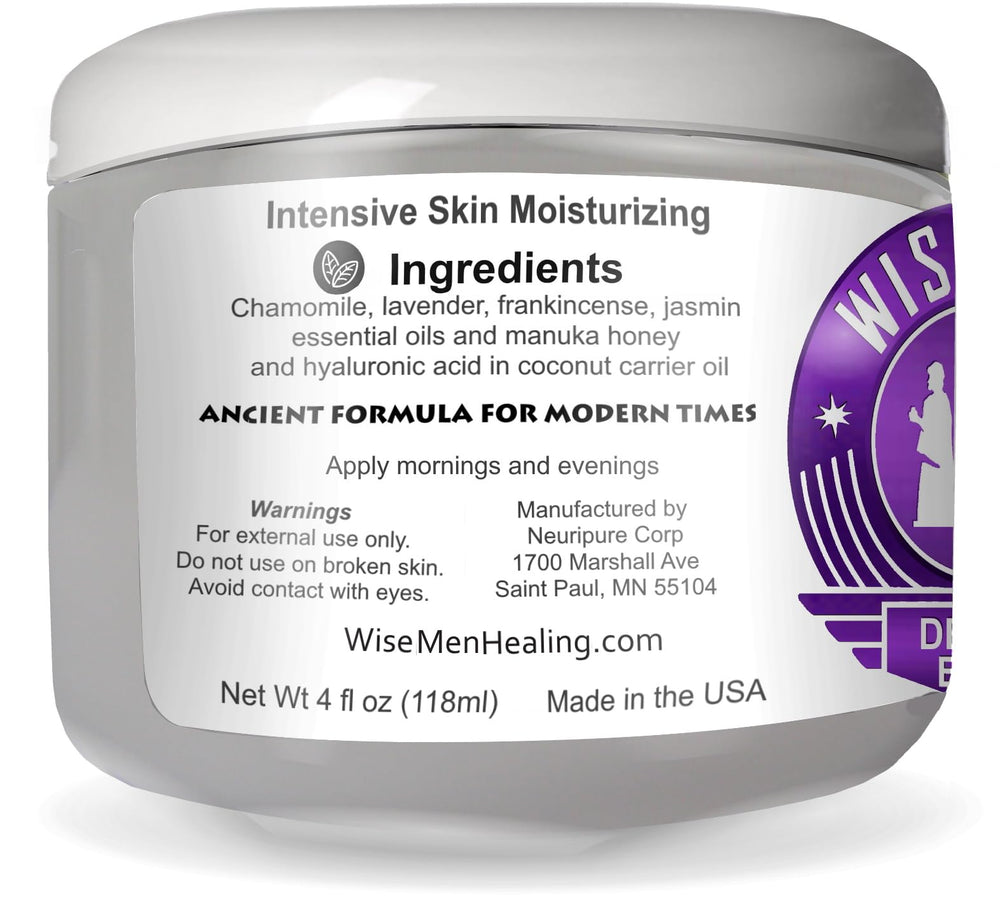 Wise Men Derma Relief Balm: textura suave que se absorbe rápido para piel