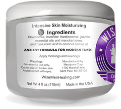 Wise Men Derma Relief Balm: textura suave que se absorbe rápido para piel