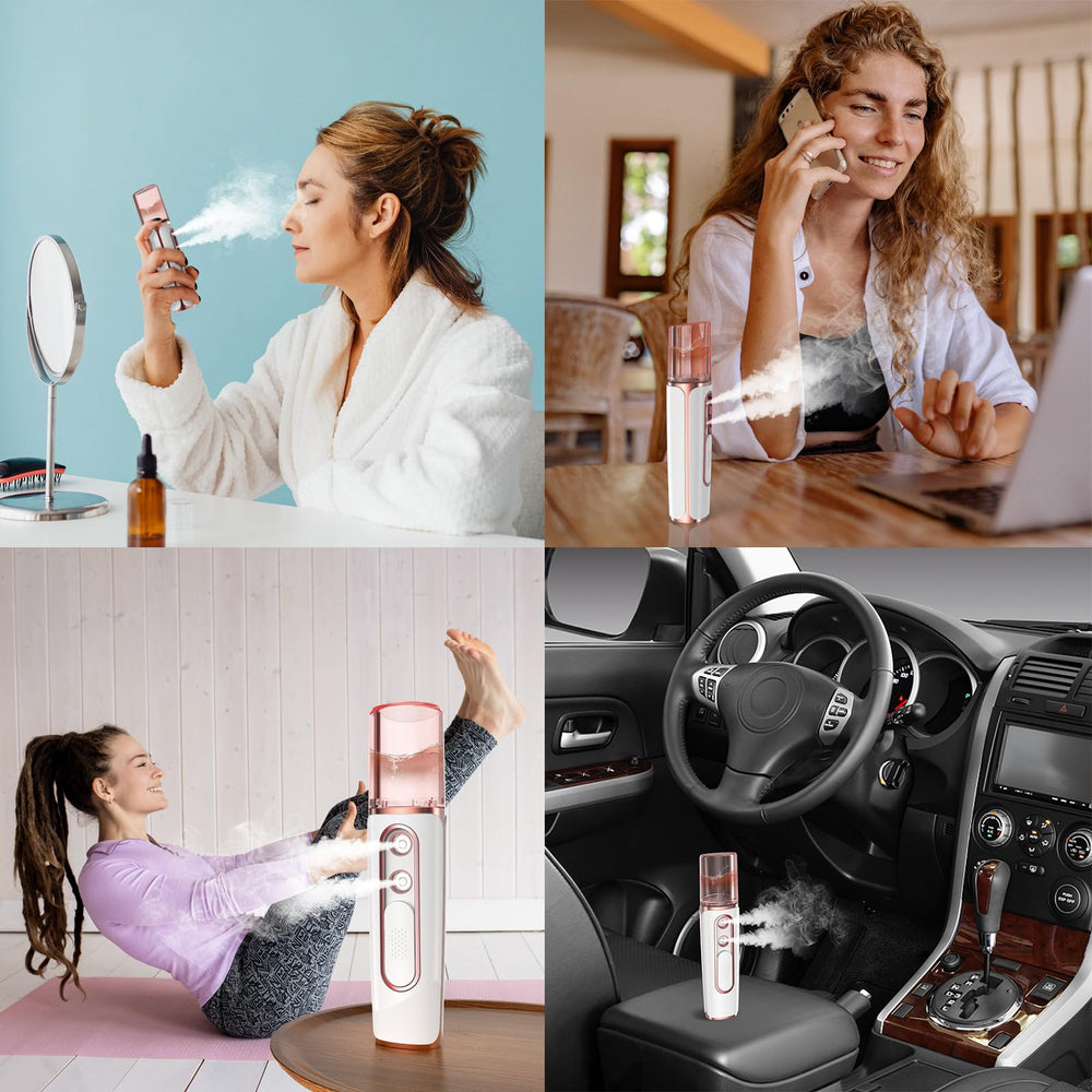 withthesun nano facial mister dual-nozzles deliver finer mist for refreshed skin