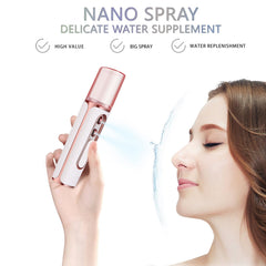 withthesun nano facial mister visual water tank highlights easy refills
