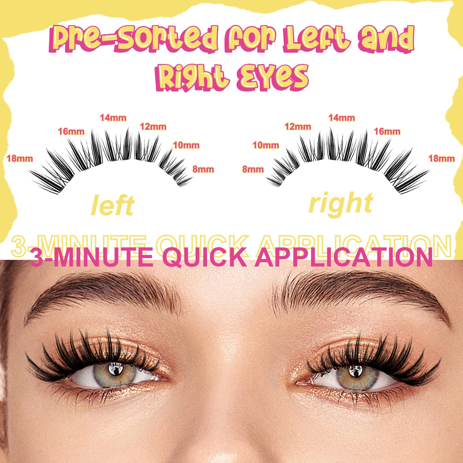 WiWiLINK Freya-kit 8-18mm extensions enable customizable lengths for various looks