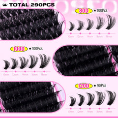 wiwoseo 10-18mm lash lengths variation shows flexible options for personalized eye shape