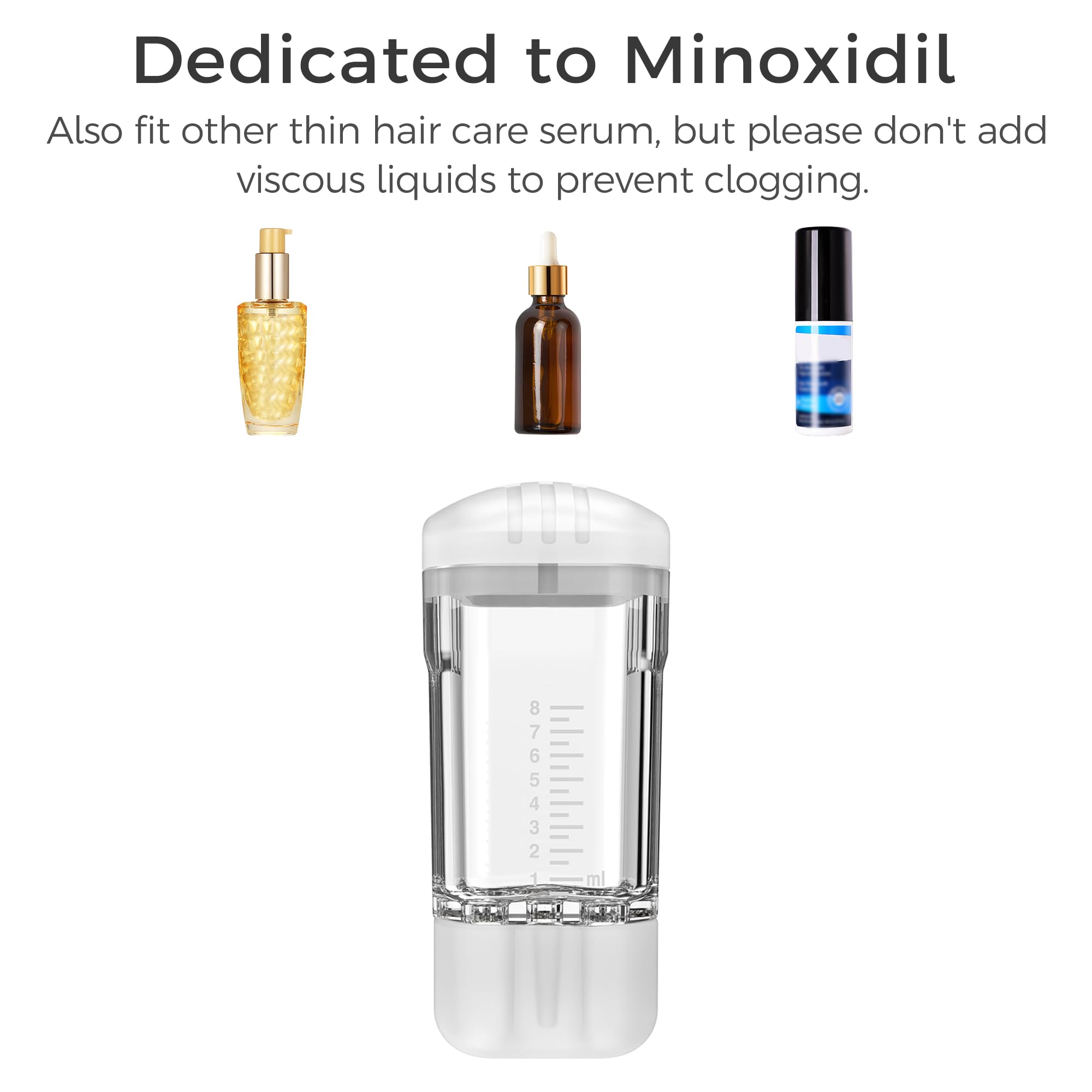 WL-YBOPRO hairline application focus showing concentrated root placement benefits