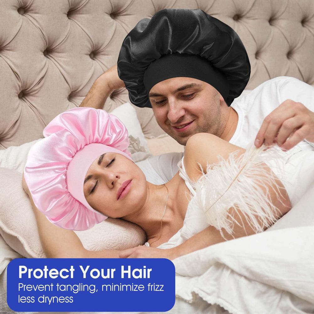 WLLHYF satin bonnet multiuse for skincare and makeup routines.