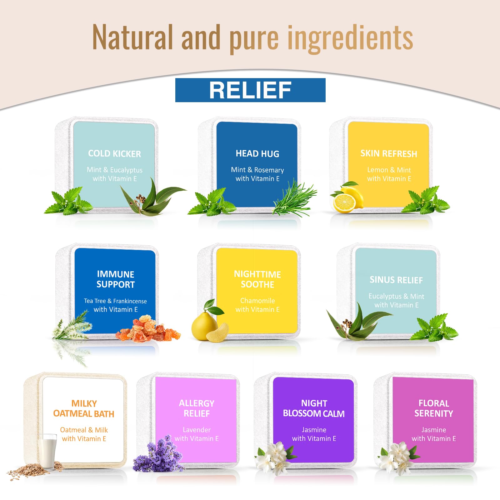 WM WESTERN MIRACLE rosemary tea-tree steamer for invigorating morning ritual