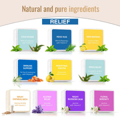 WM WESTERN MIRACLE rosemary tea-tree steamer for invigorating morning ritual