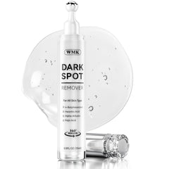 WMK Dark Spot Remover bottle and roller for precise sun spot fading on the face