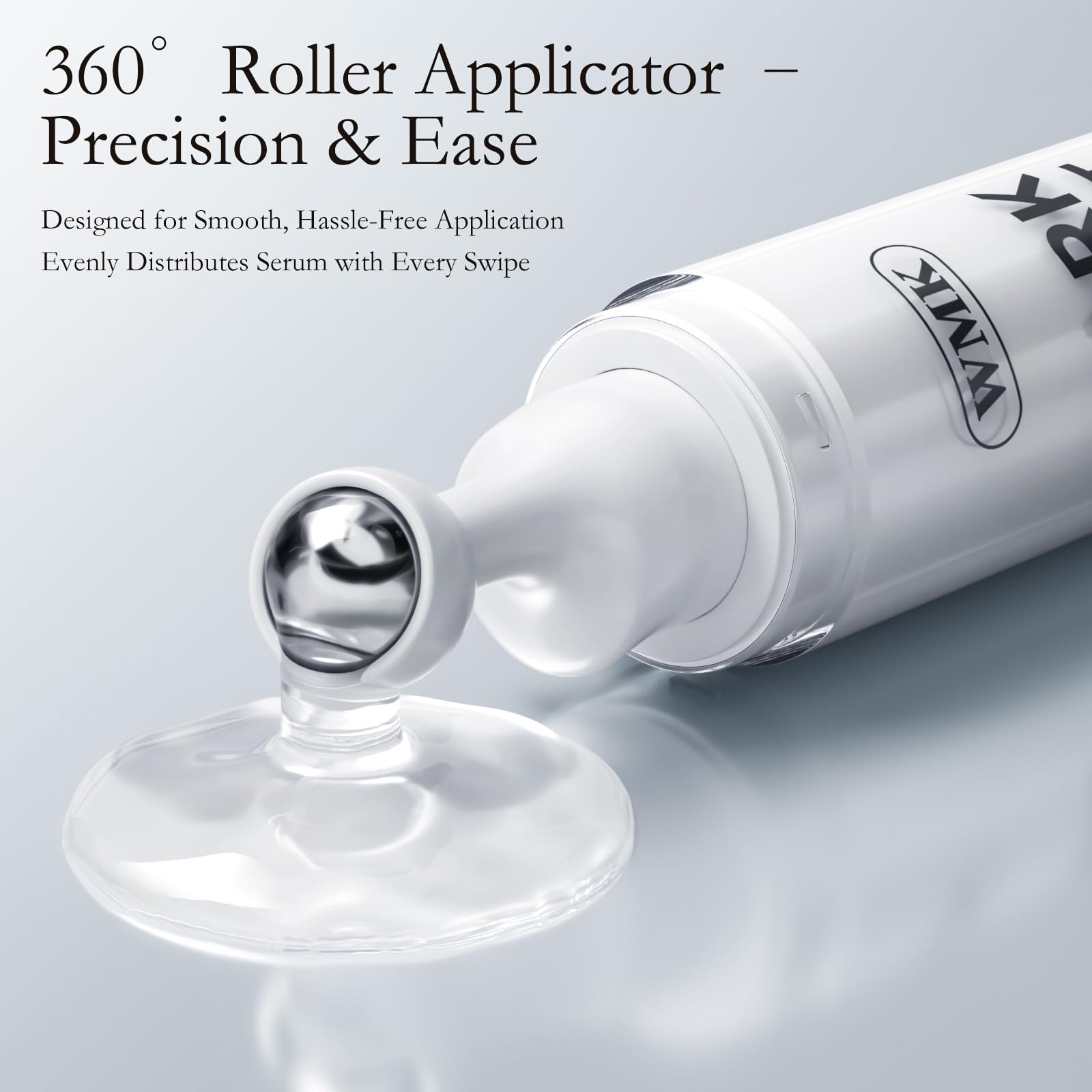 WMK face application area demonstrating even tone and texture refinement