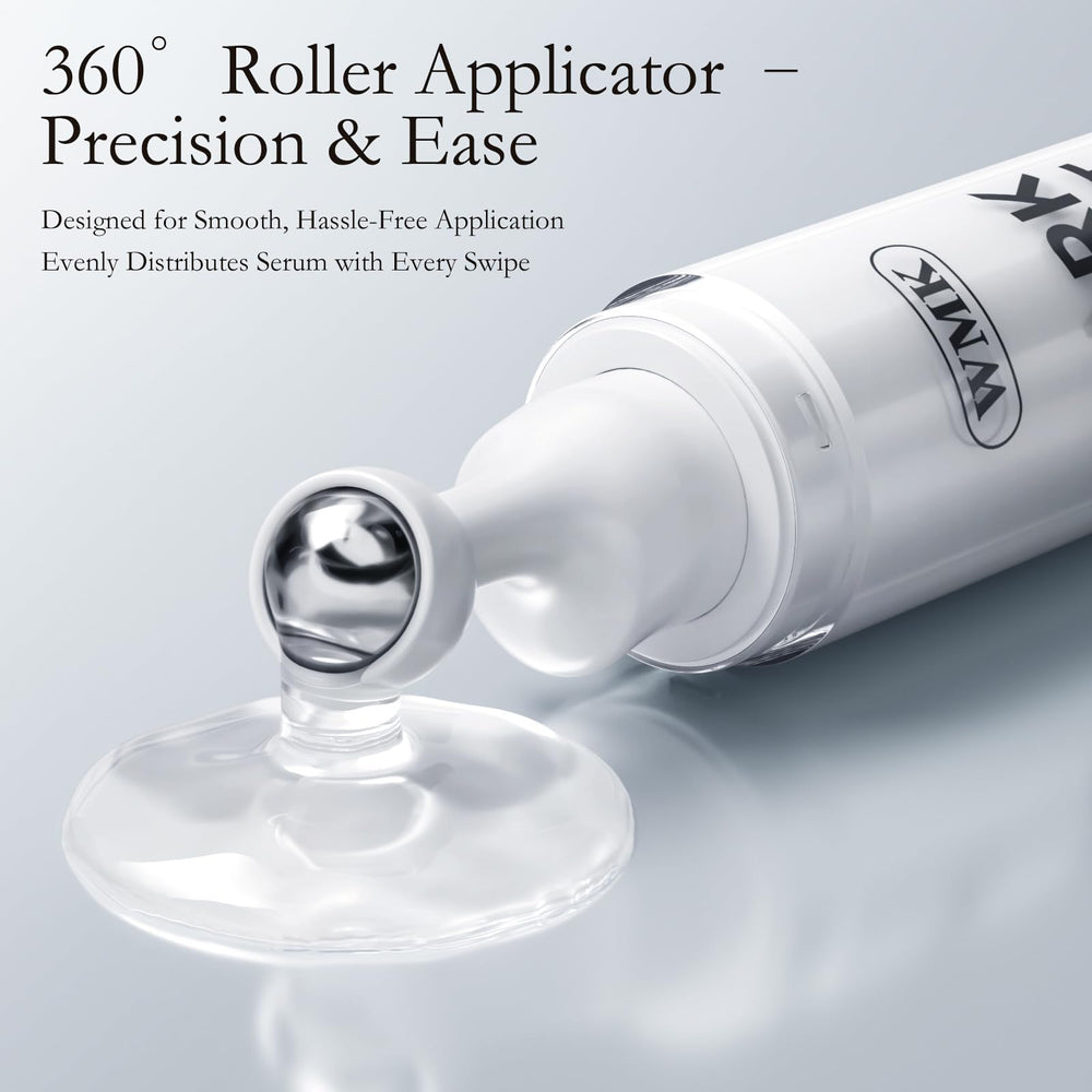 WMK face application area demonstrating even tone and texture refinement