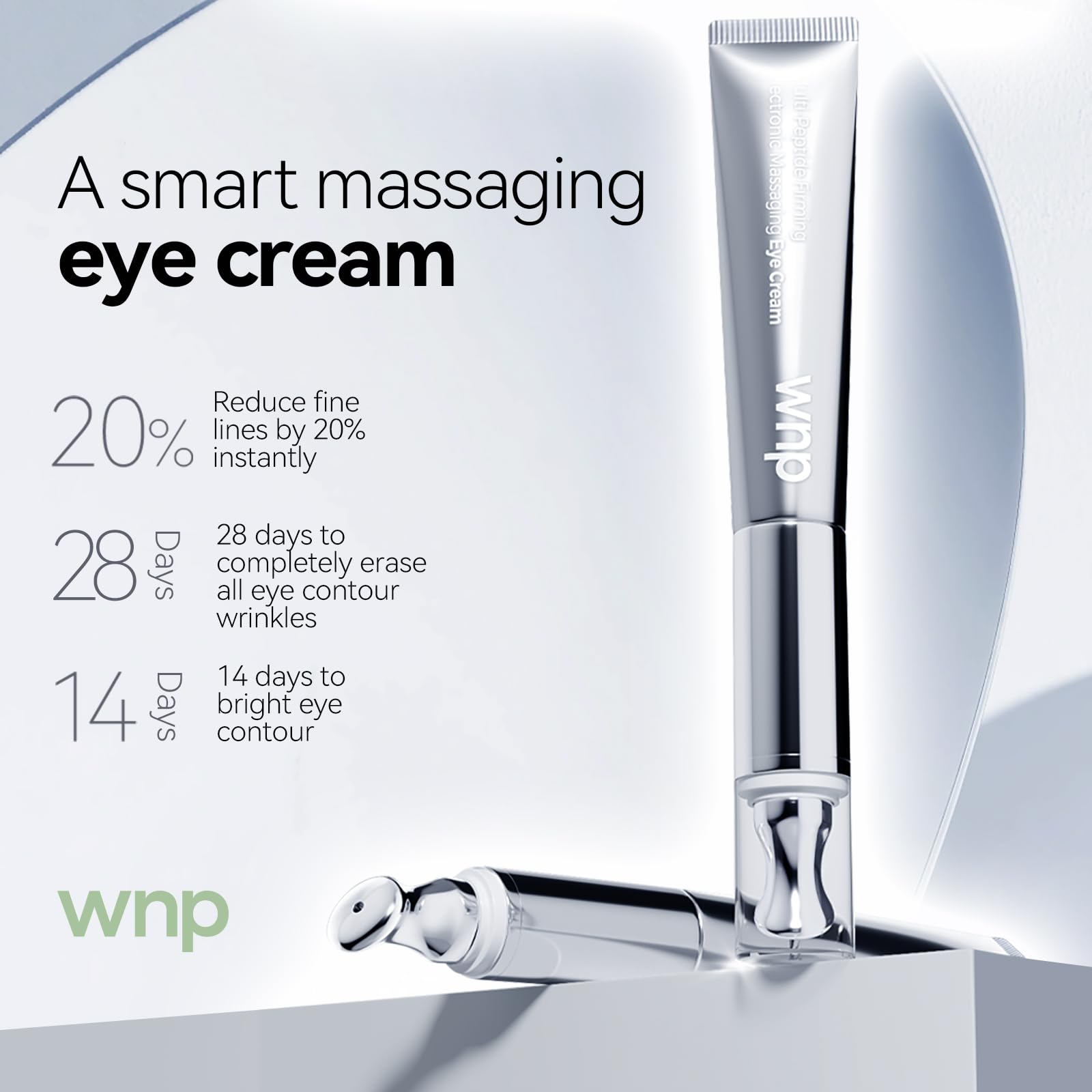 WNP Eye Cream dark circles brightening focus for refreshed under-eye look.