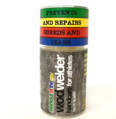 WOD Welder Callus Repair Salve packaging shown for on-the-go hand care.