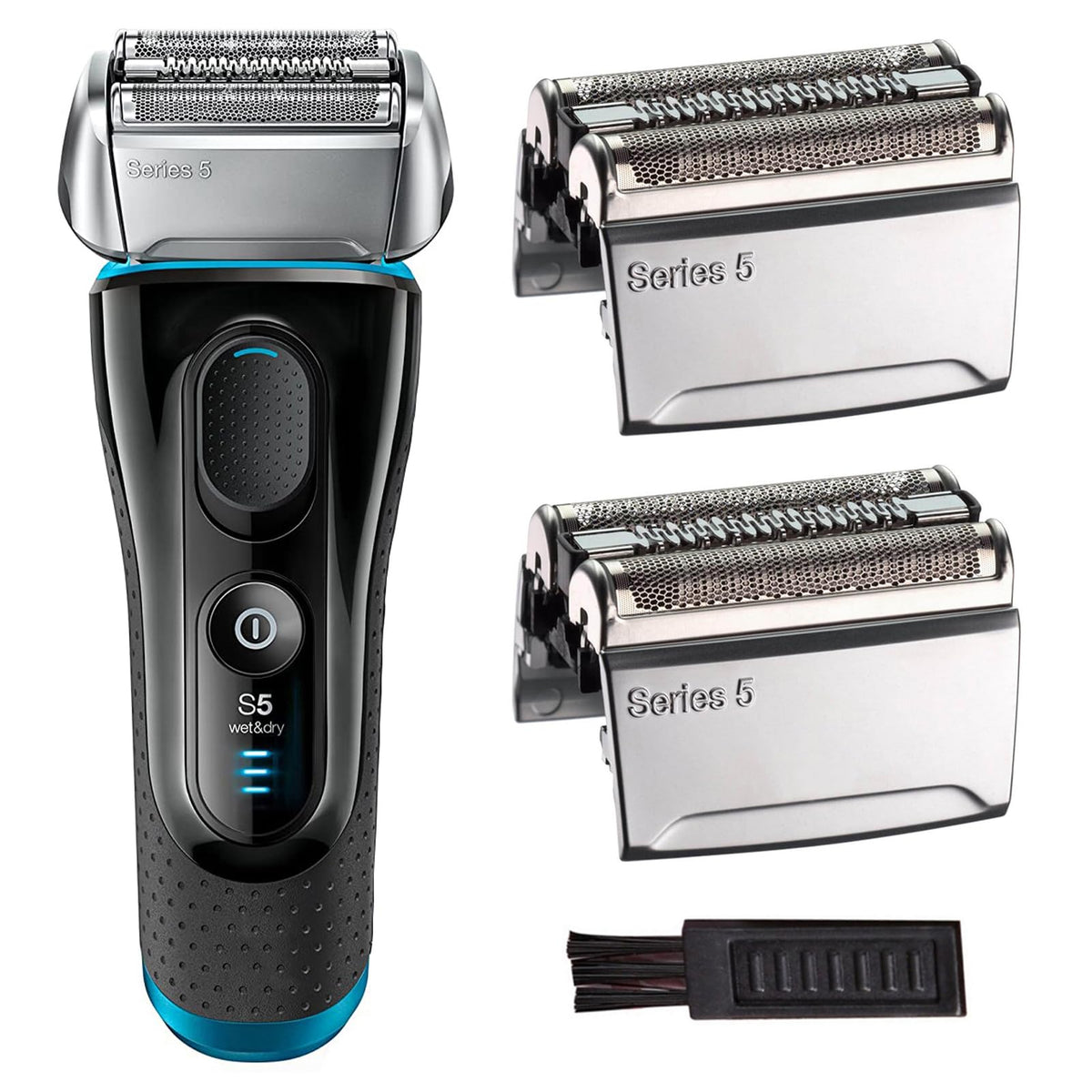 WOERGG Series 5 52S foil and cutter close-up for smooth, consistent shaves.