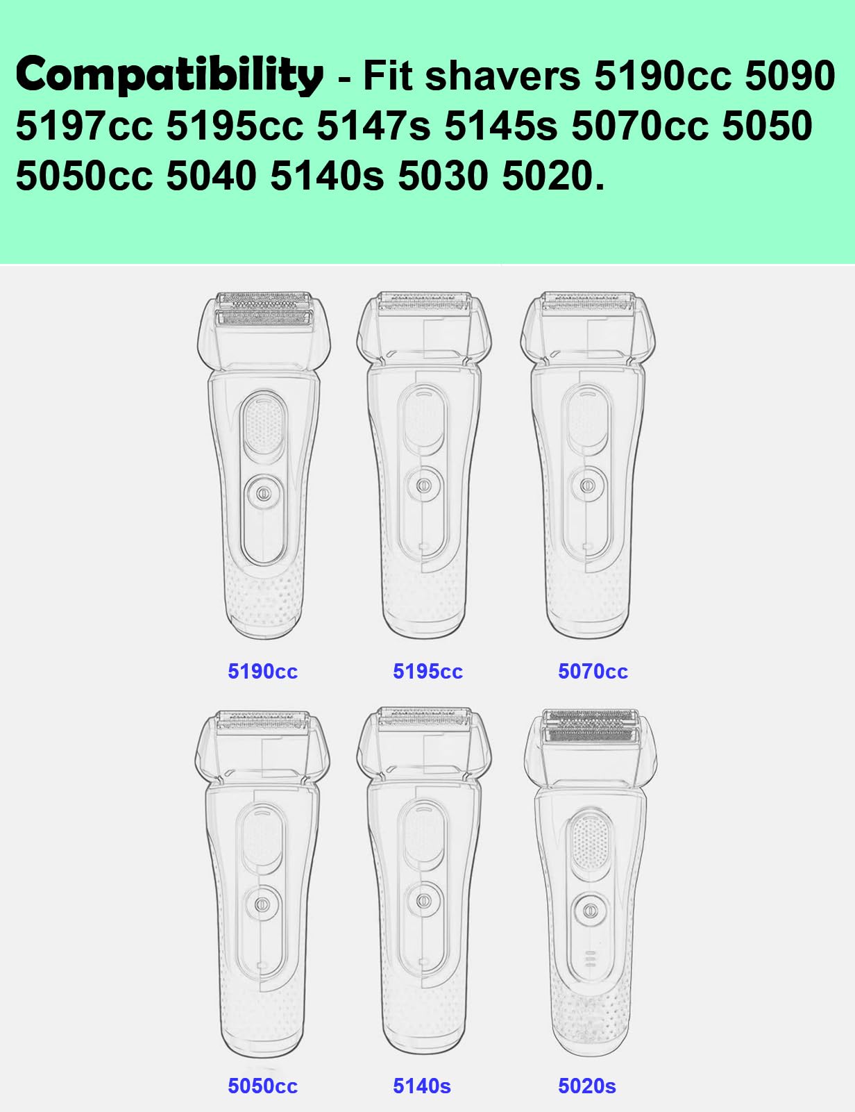 WOERGG wet and dry compatibility for versatile grooming in any setting.