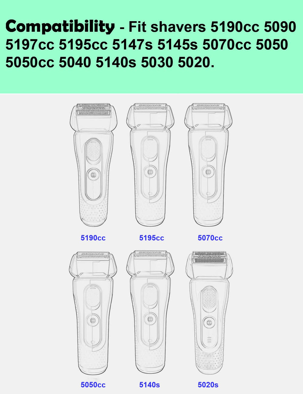 WOERGG wet and dry compatibility for versatile grooming in any setting.
