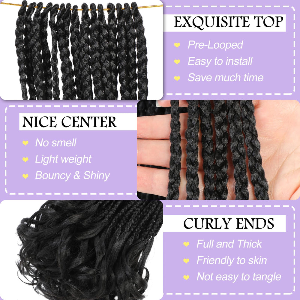 WOKAA crochet hair curly-ends detail showcases durable texture and defined waves.