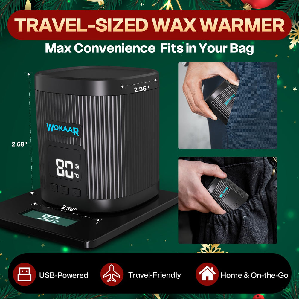 Wokaar nose wax kit post-wipes soothe skin after waxing.