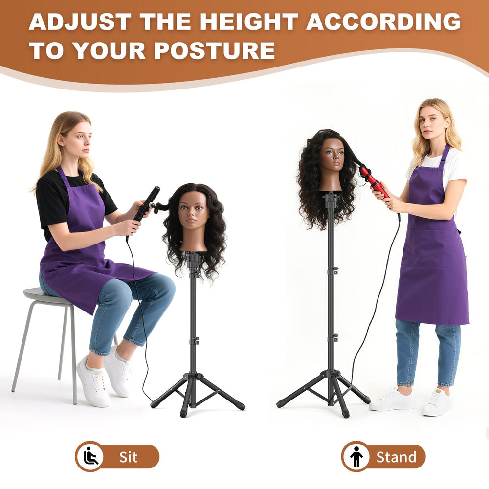 Womnwomn compatible with foam blocks and canvas heads