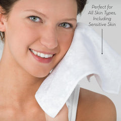 Wonder Cloth hypoallergenic image highlights dermatologist-tested safety.