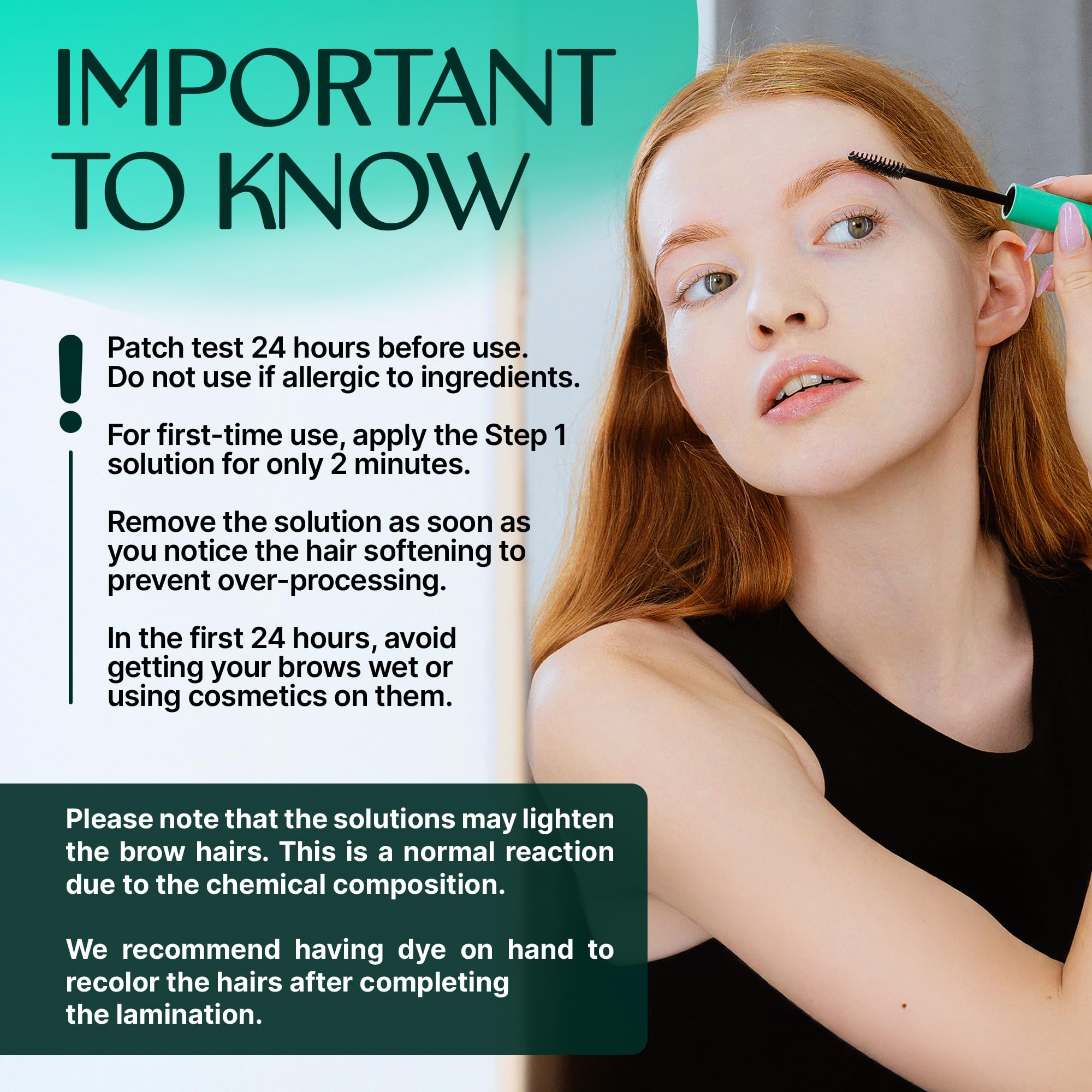 Wonder Family brow rulers ensure accurate shaping and symmetry during lamination.