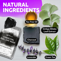 Wonder Family activated charcoal and botanicals for balanced, gentle cleansing and texture refinement.