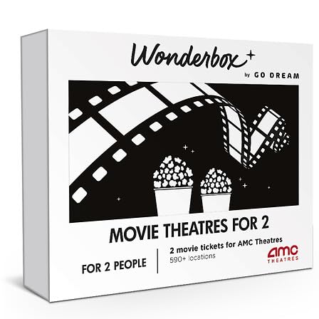 WONDERBOX original gift box front showing a versatile experience gift for memorable moments