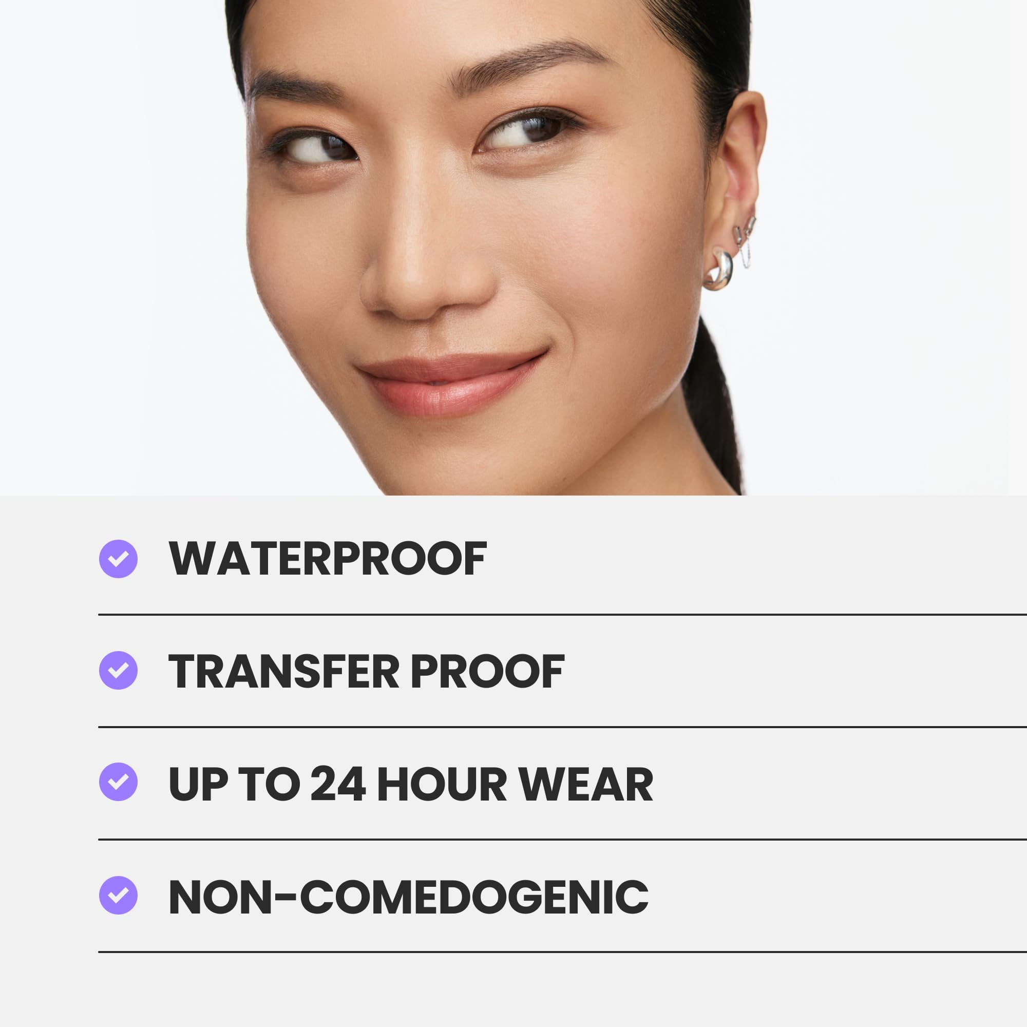 Wonderskin Hyper Bond waterproof formula proving sweat and humidity resistance