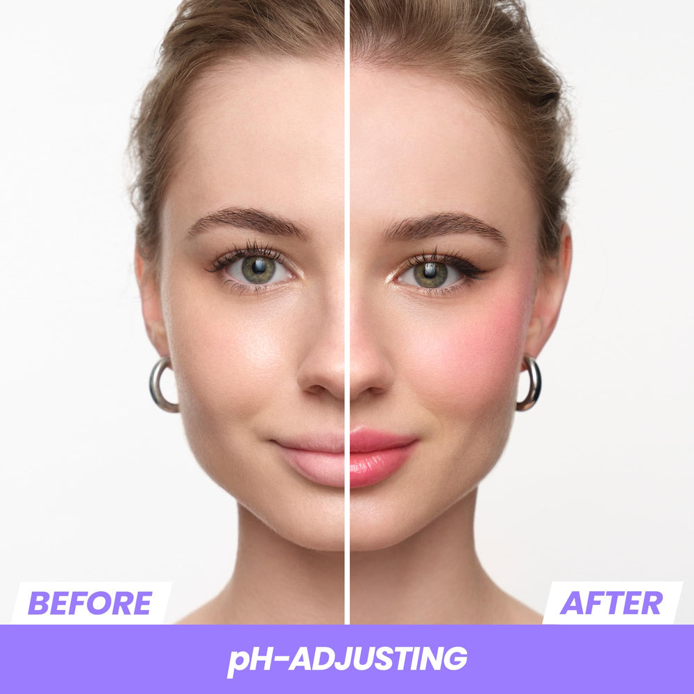 Wonderskin phlush color-change on skin with instant shade that fits complexion