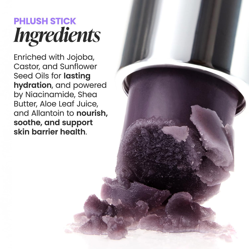 Wonderskin phlush creamy texture swatch highlights smooth glide and hydration