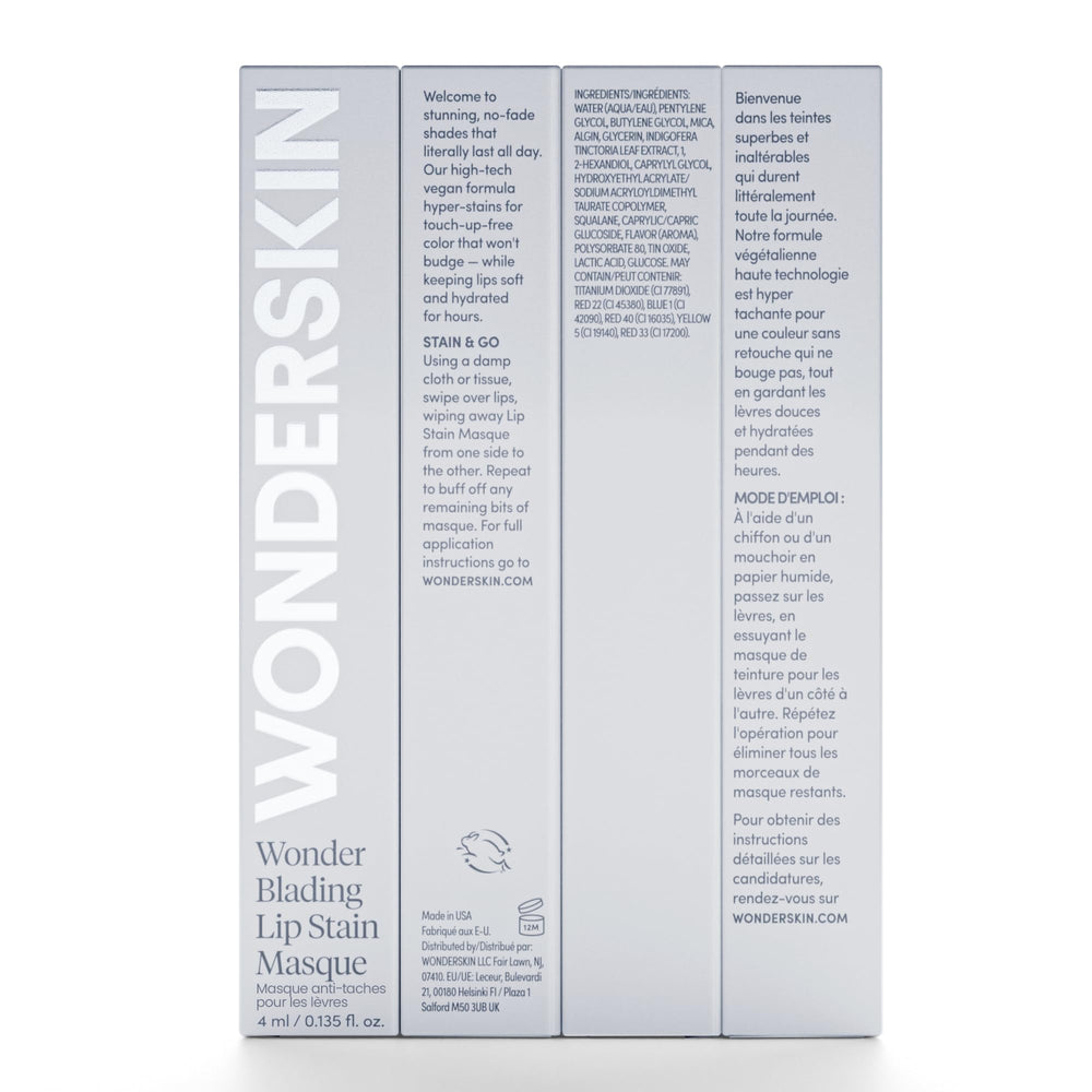 Wonderskin Wonder Blading 13-shade range suits every skin tone and look.