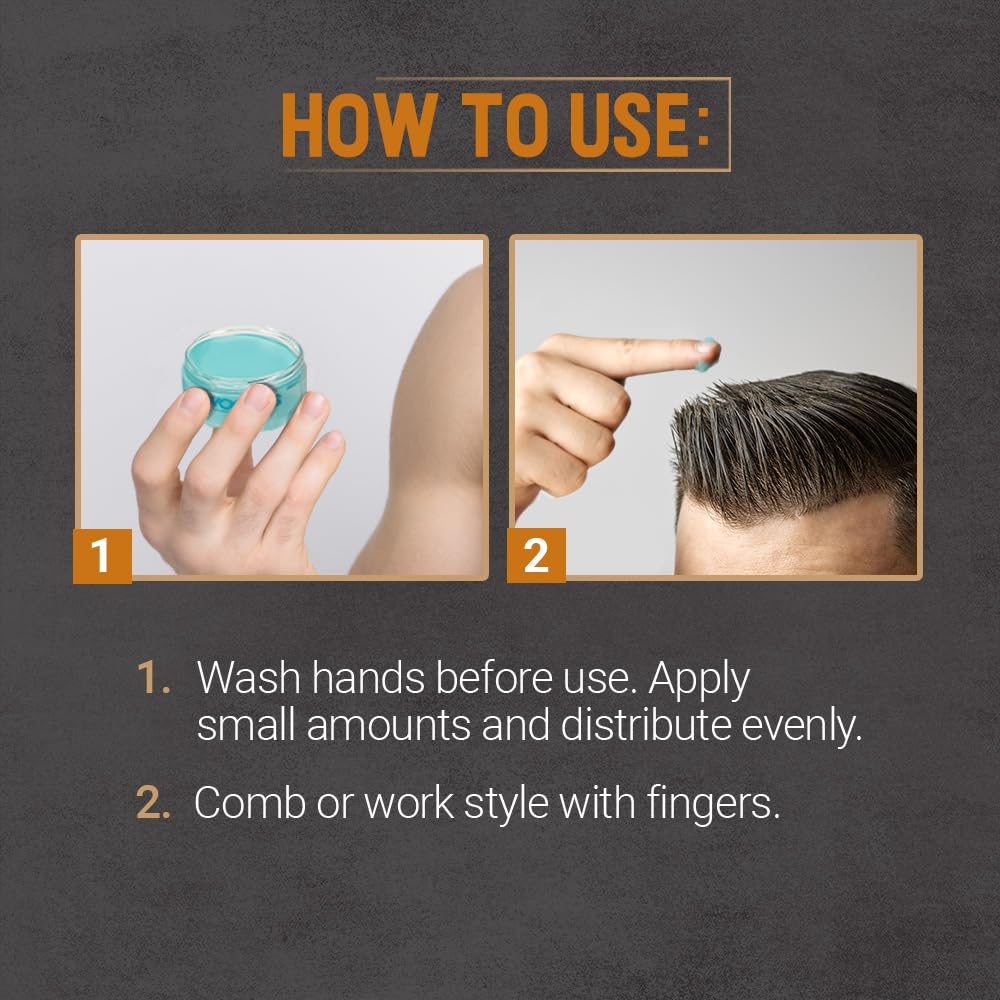 Woody's Hair Clay 2-pack packaging keeps you stocked for daily use