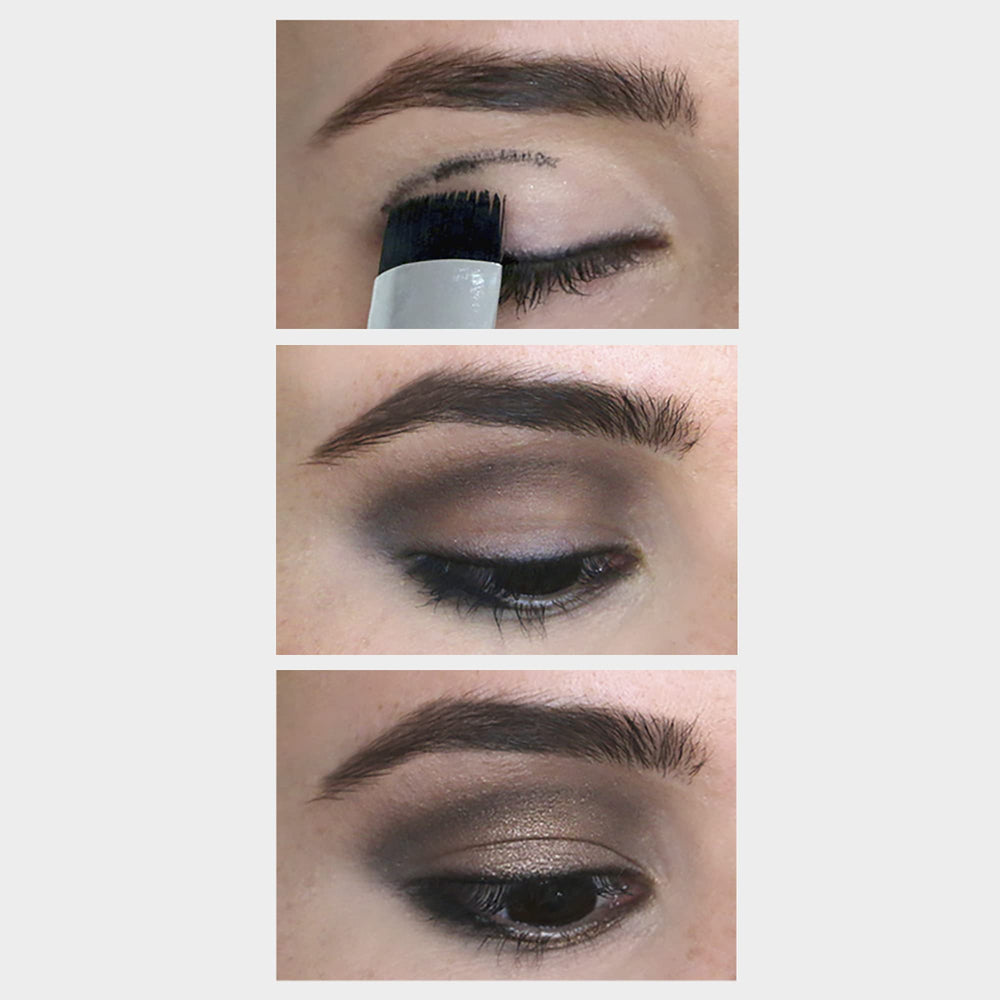 Woosh The Arc Brush contour small angled end for precise highlight application
