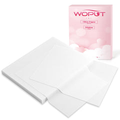 Woput nail dust filter paper 60 sheets for mess-free salon sessions