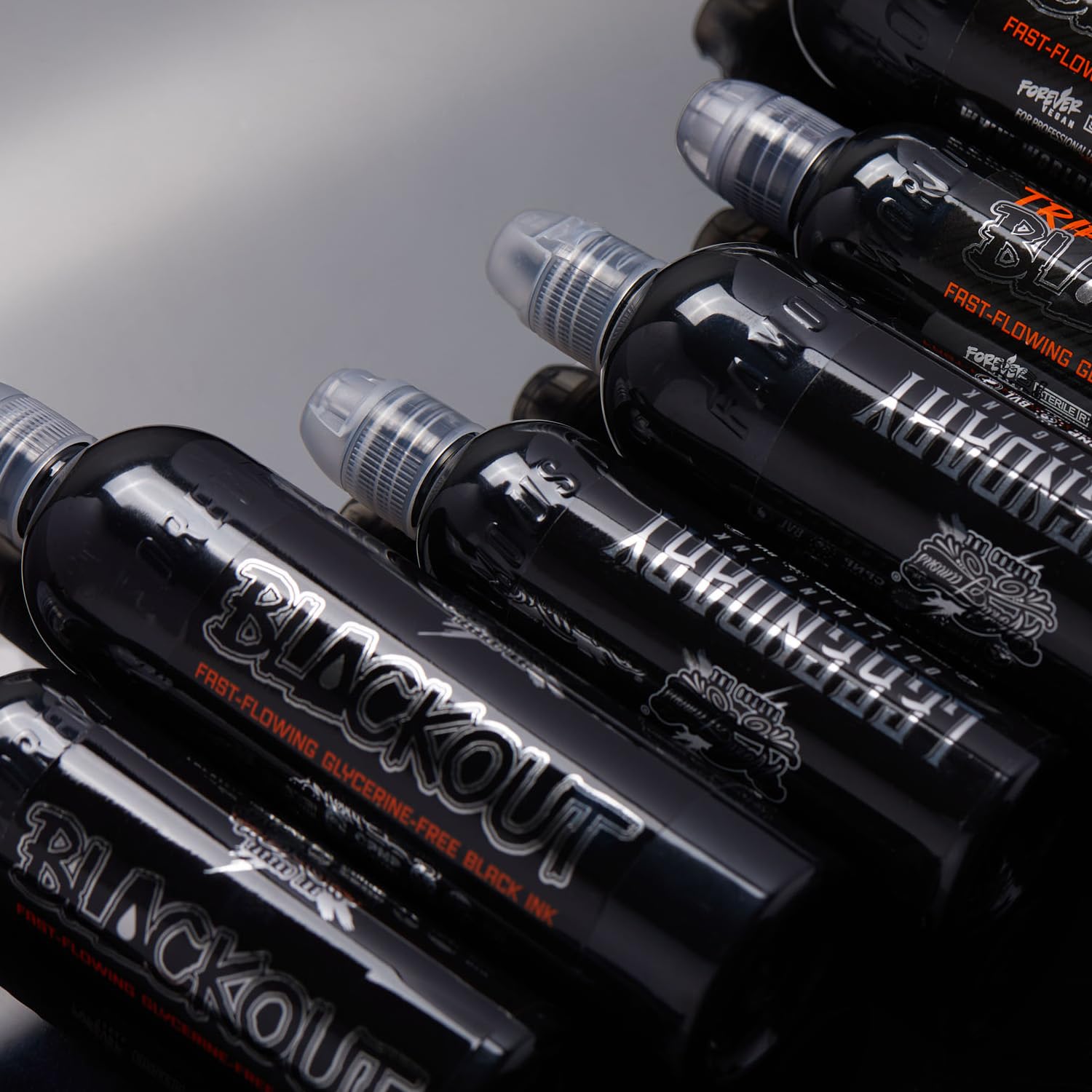 World Famous Tattoo Ink authenticity label and scannable code ensuring product verification.