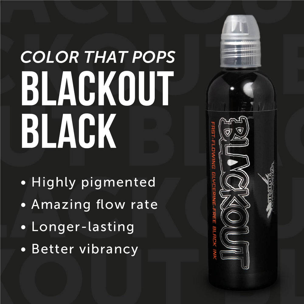 World Famous Tattoo Ink crystal-flex bottle tamper-proof close-up emphasizes hygienic, secure packaging.