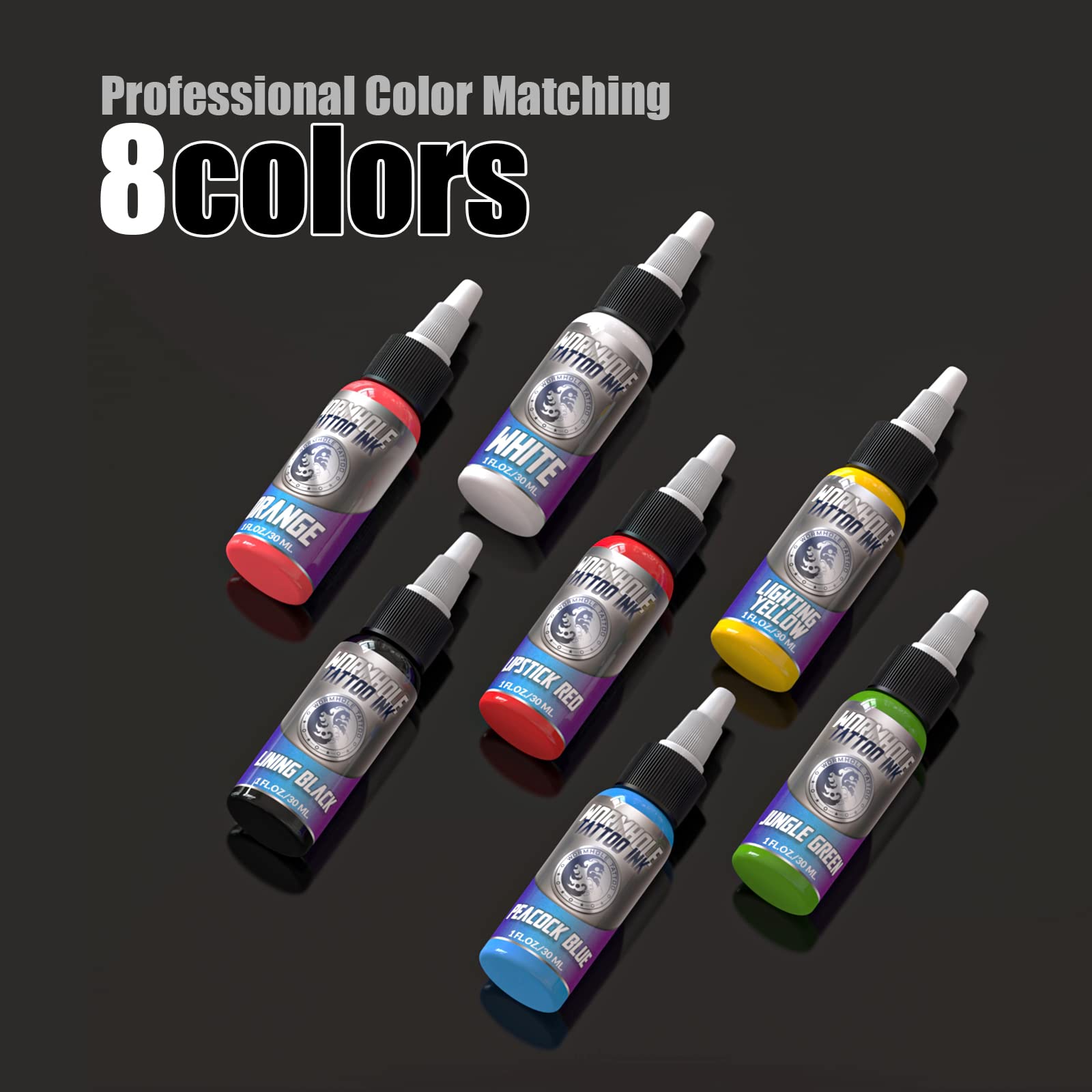 Wormhole Tattoo bundle of essentials helps beginners start practicing confidently.