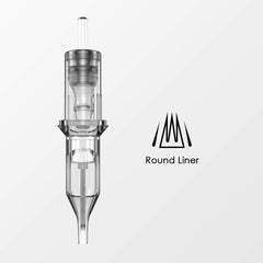 Wormhole Tattoo cartridge needles 1207RL image ideal for balanced line work