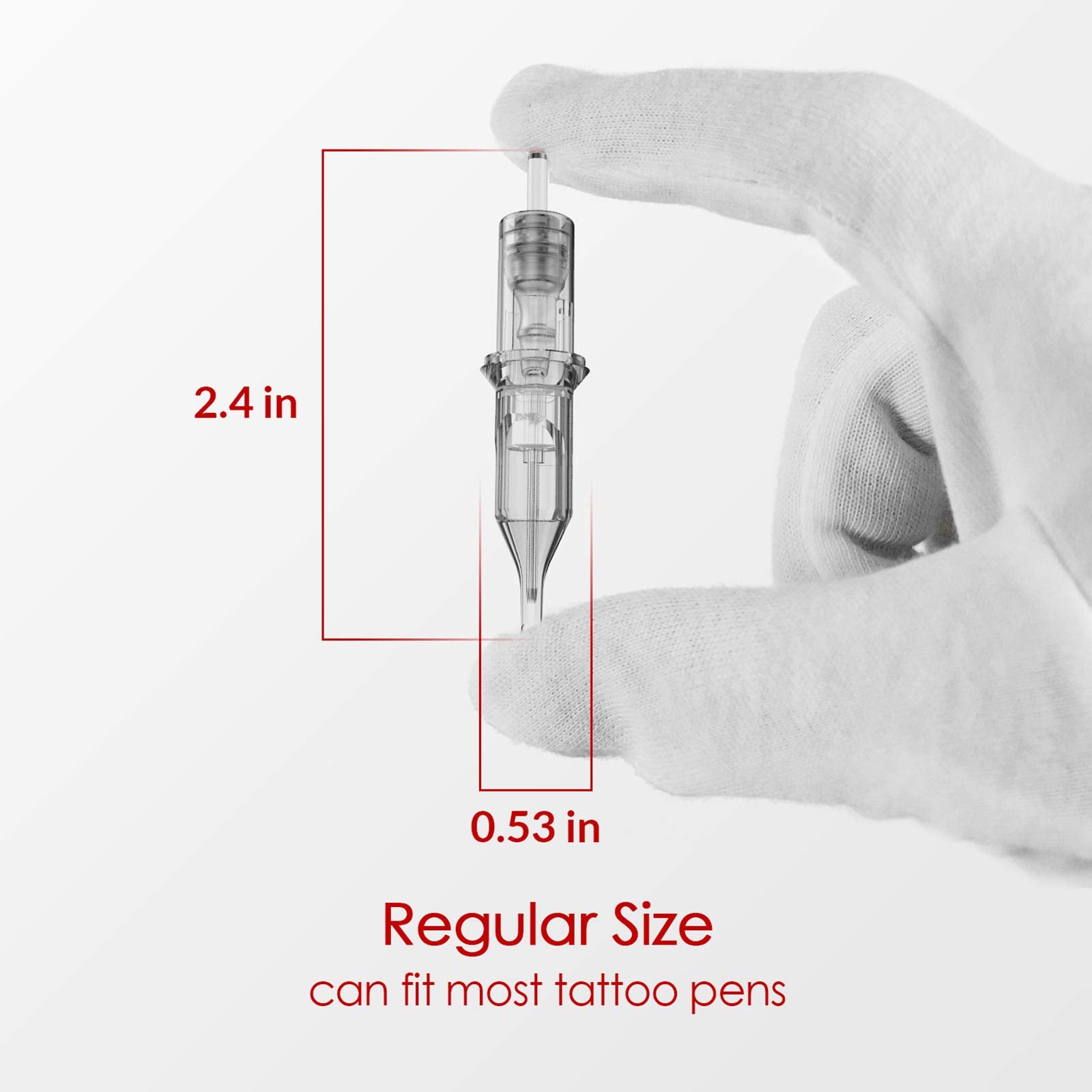 Wormhole Tattoo cartridge needles 1211RL image for bold, crisp outlines