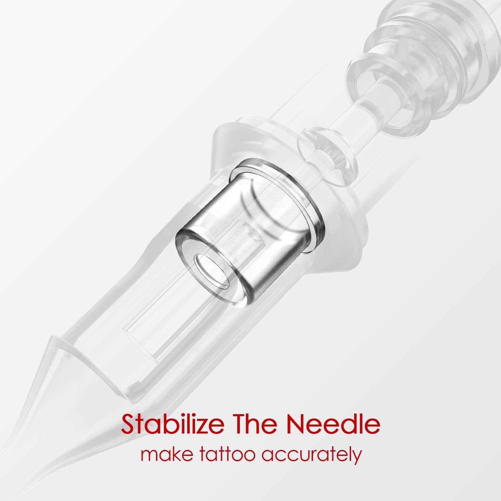 Wormhole Tattoo cartridge needles sealed-packaging image emphasizing safety and hygiene